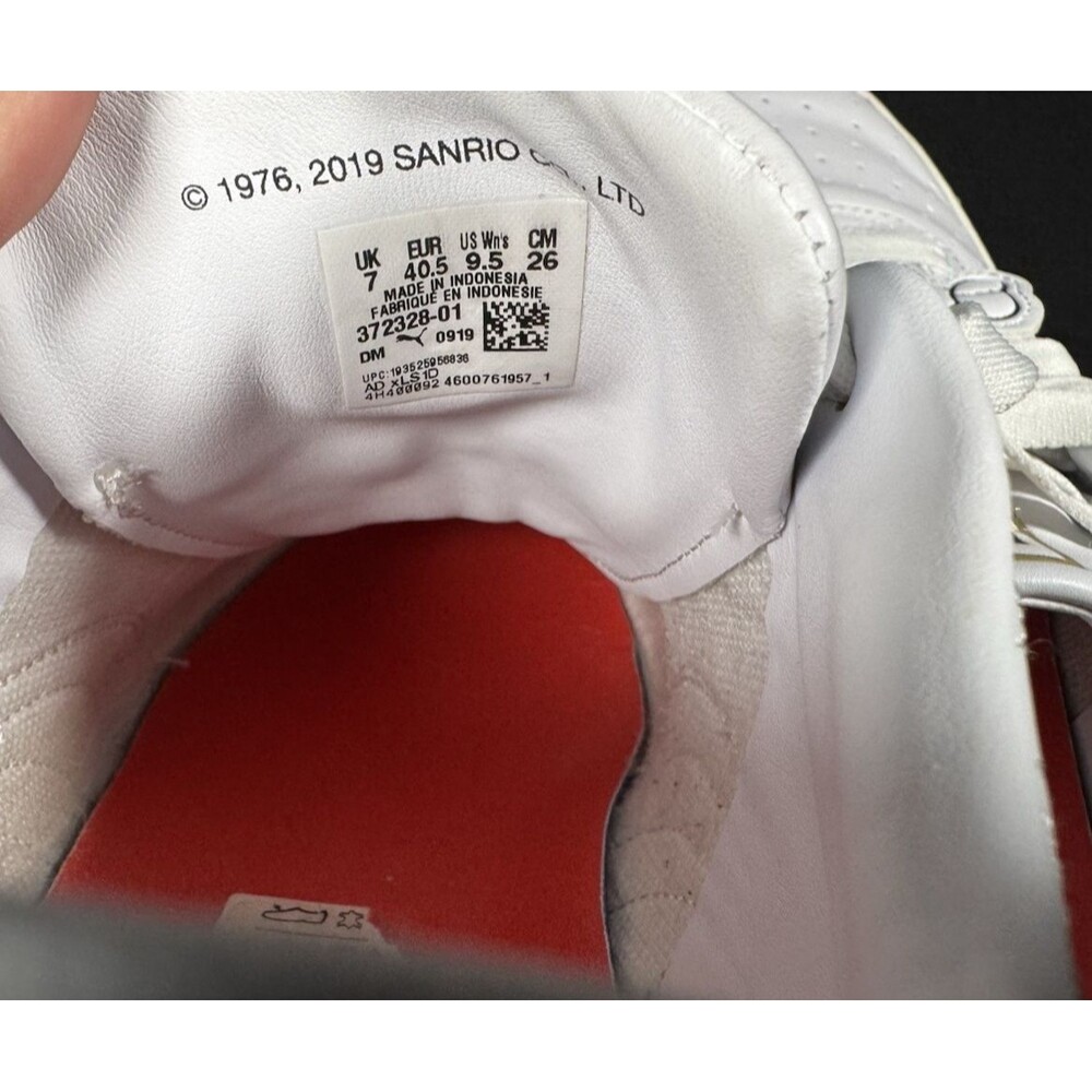 PUMA x Hello Kitty Collaboration - Cali White Sneakers - US Women Size 9.5 - Picture 12 of 13